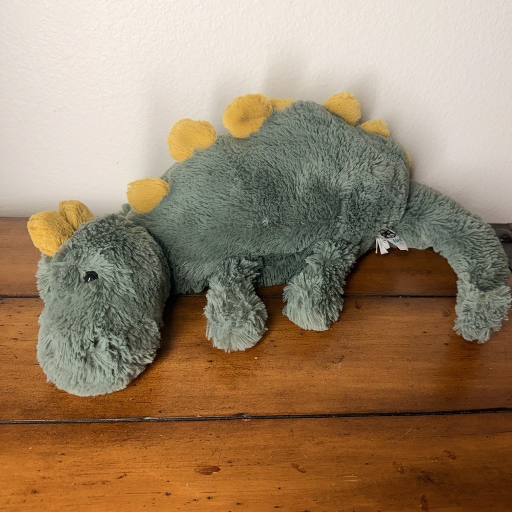Jellycat Douglas Dino Retired, Rare - 100% Authentic 22" Long Collectible